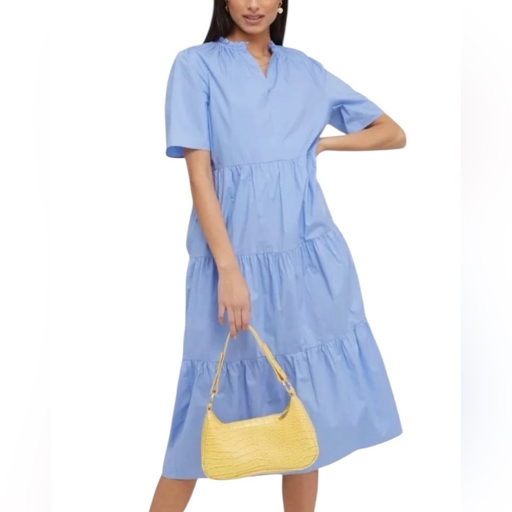 BY MALENE BIRGER ALANIA BLUE MIDI SIZE 38